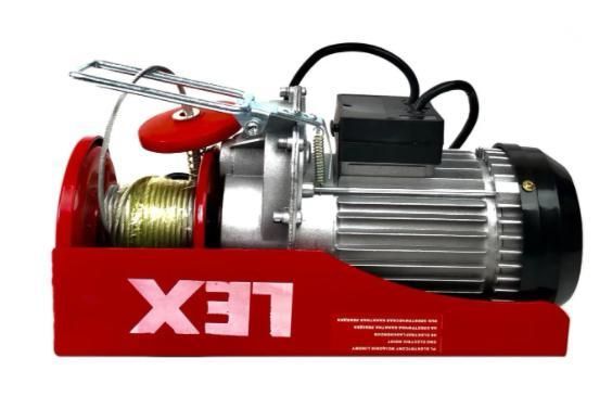 Тельфер електричний LEX LXEH800, 400/800 кг, 2000 Вт, висота 12 м, 5 м/хв.