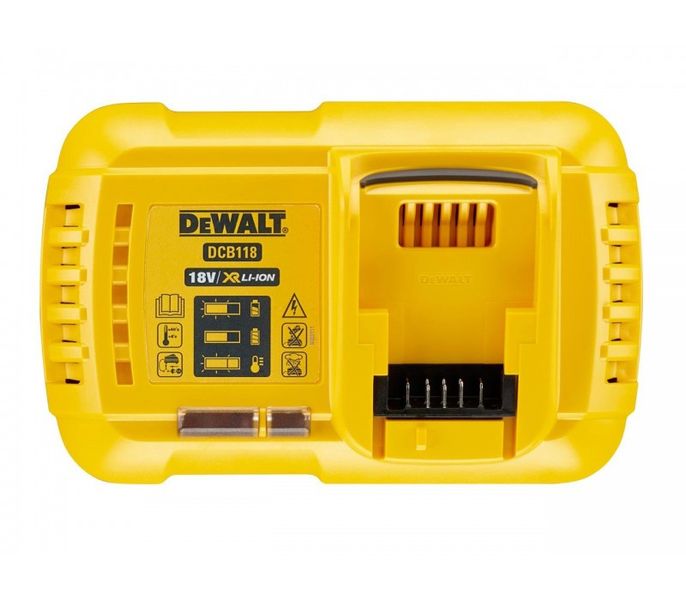 Професійний зарядний пристрій для акумулятора DeWALT DCB118 : 18 - 54В