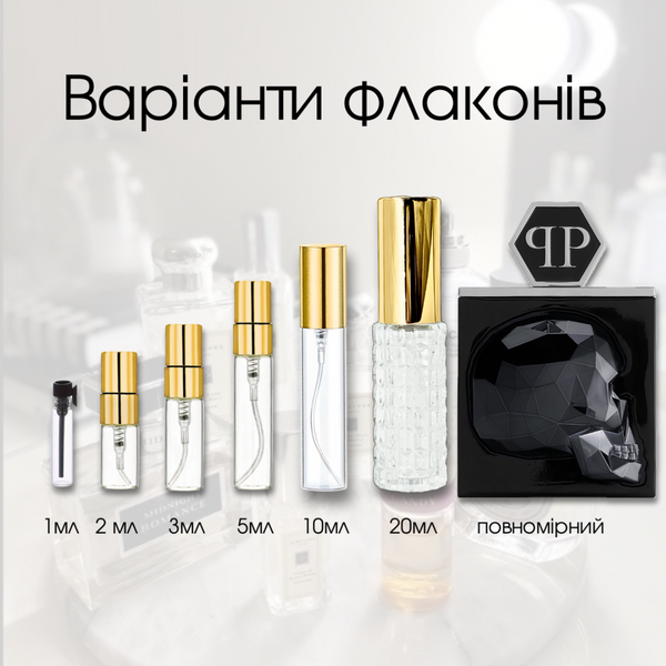Philipp Plein The $kull Black Parfum, Швейцарія