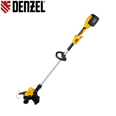 Аккумуляторный триммер для травы Denzel RТ300-36 : 36В (4 Ач акум 2шт + зарядка) 58710