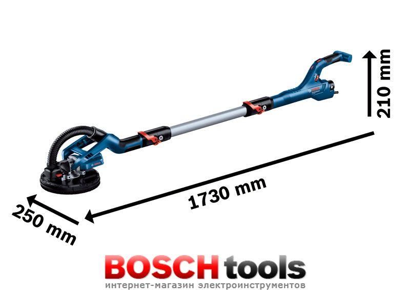 Шліфувальна машина для стін та стелі (жираф) Bosch GTR 550 : 550 Вт, 225 мм (06017D4020)