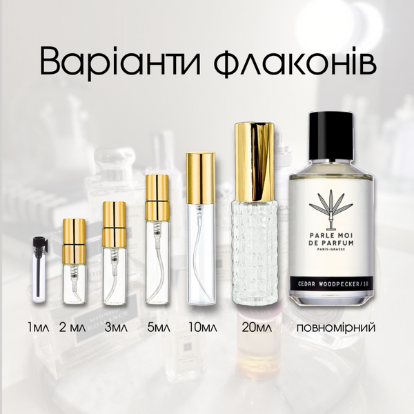 Parle Moi de Parfum Cedar Woodpecker 10 edp, Франція