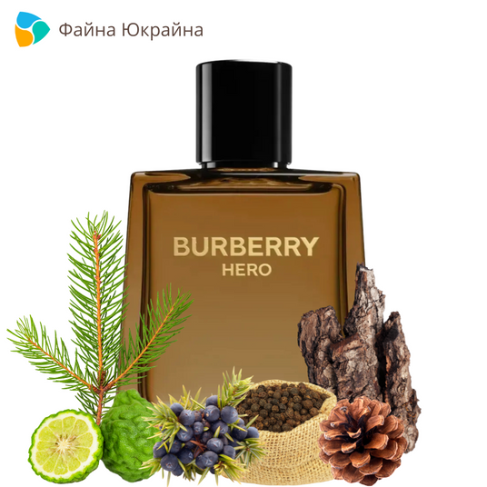 Burberry Hero Eau de Parfum чоловічі парфуми на Файна Юкрайна
