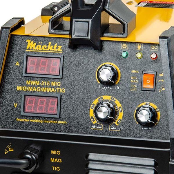 Зварювальний напівавтомат Mächtz MWM-315 MIG/MAG/MMA/TIG 7800 Вт