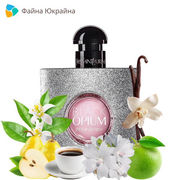 Yves Saint Laurent Black Opium Glitter edp, Франція